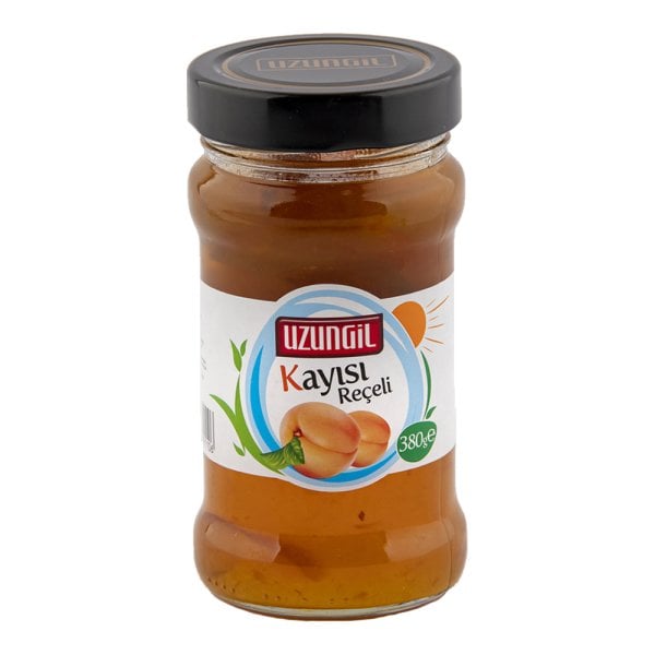 Kayısı Reçeli Cam Kavanoz 380 Gr