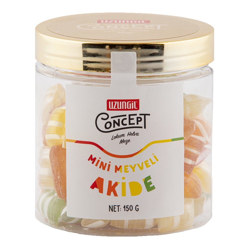 Uzungil Concept Mini Meyveli Akide Şekeri 150 Gr