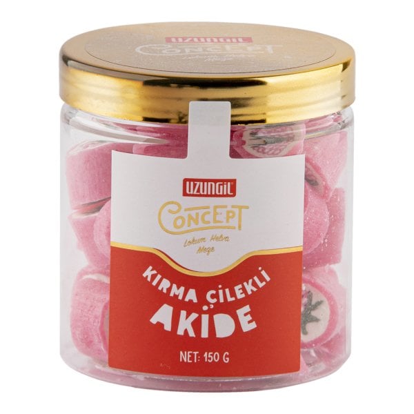 Kırma Çilekli Akide Şekeri 150 Gr