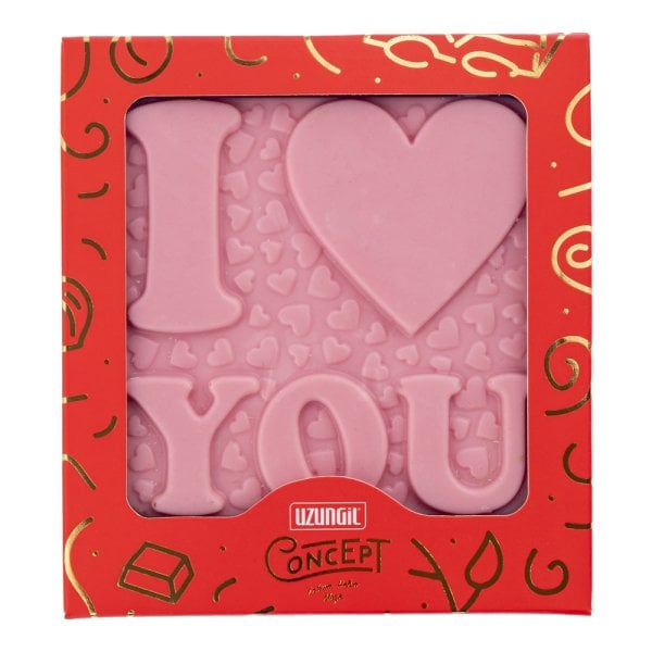 Love You Rubi Pembe Çikolata 75 Gr